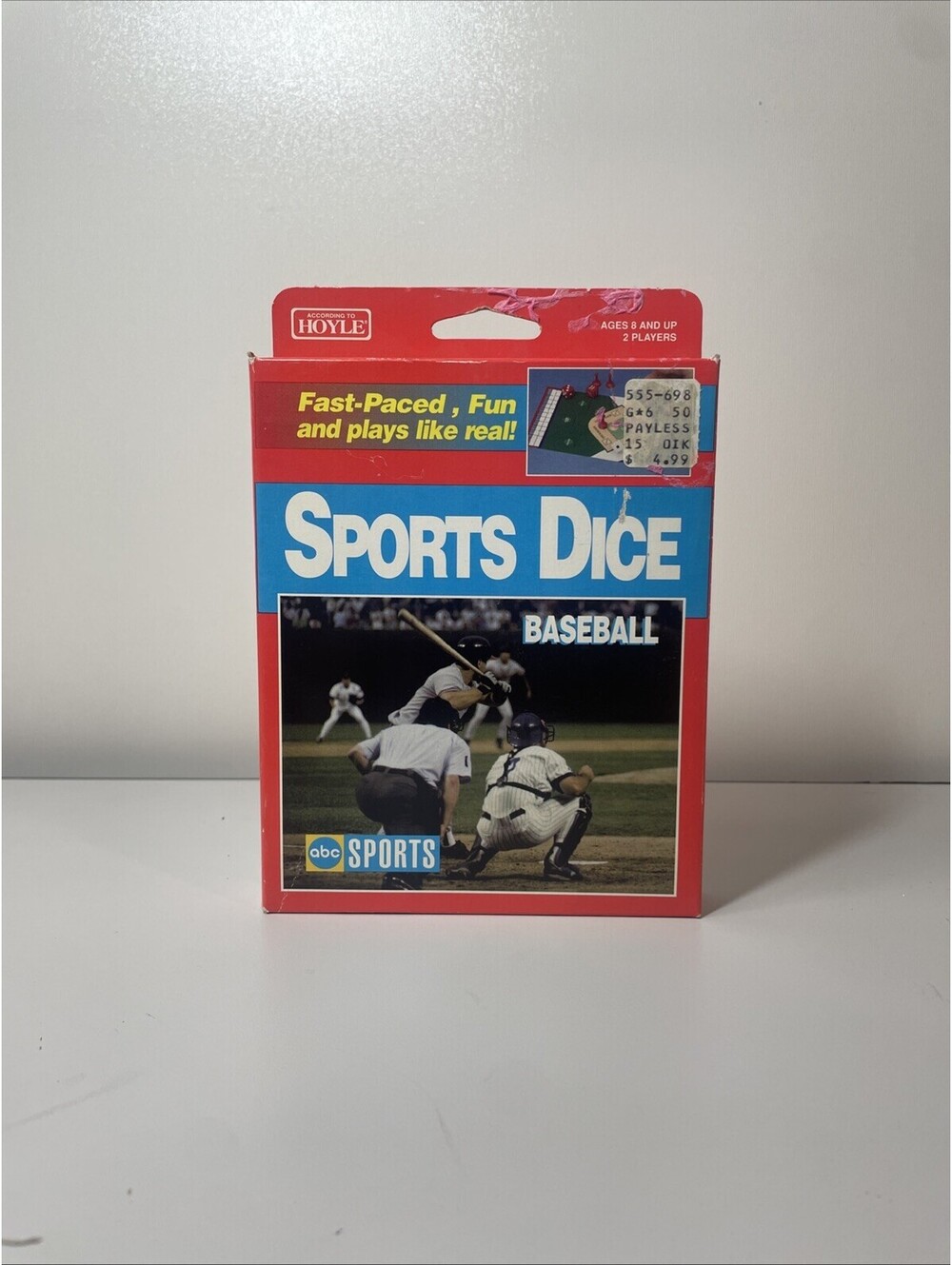 Sports Dice - Baseball Box Sealed Hoyle Boardgame ABC's Wide World of Sports
